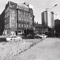 1973 Pierwszy wieżowiec na łódzkim Manhattanie/ Archiwum Stefana Sztromajera